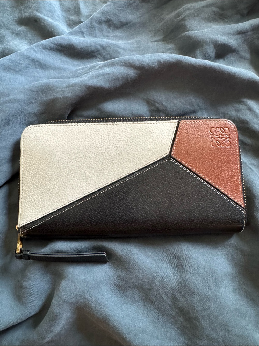 Loewe Puzzle Full Size Zip Around Wallet